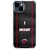 NBA Miami Heat Jersey iPhone 15 Plus Clear Case