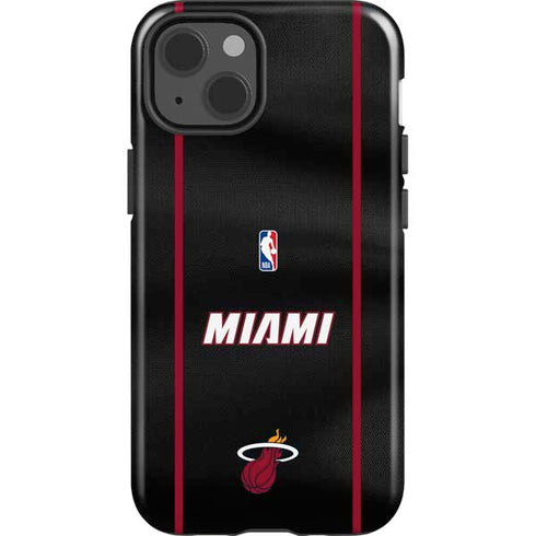 NBA Miami Heat Jersey iPhone 15 Plus Impact Case
