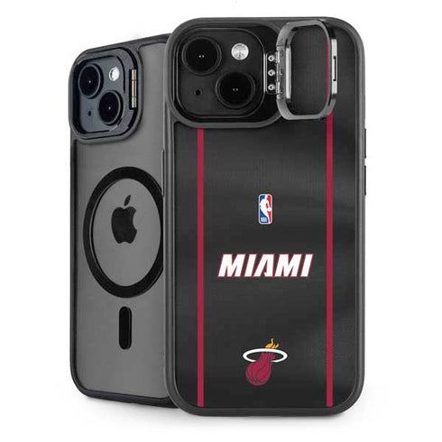 NBA Miami Heat Jersey iPhone 15 Plus Kickstand Case
