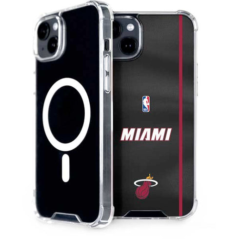 NBA Miami Heat Jersey iPhone 15 Plus MagSafe Case