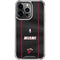 NBA Miami Heat Jersey iPhone 15 Pro Clear Case