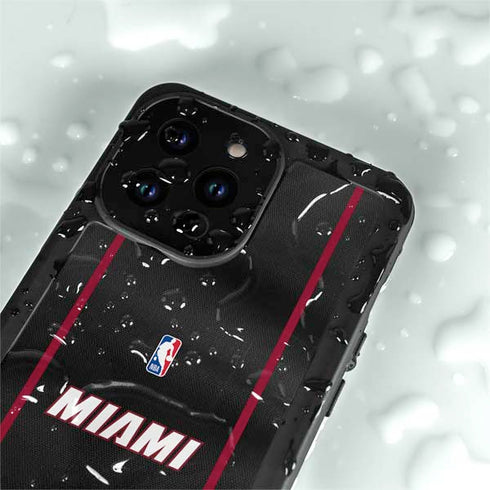 NBA Miami Heat Jersey iPhone 15 Pro Waterproof Case