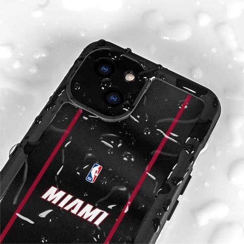 NBA Miami Heat Jersey iPhone 15 Waterproof Case