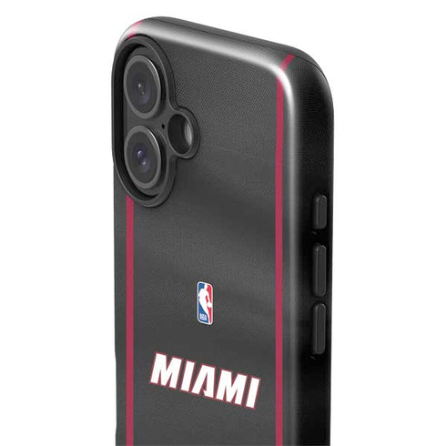 NBA Miami Heat Jersey iPhone 16 Plus Impact Case