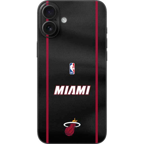 NBA Miami Heat Jersey iPhone 16 Plus Skin