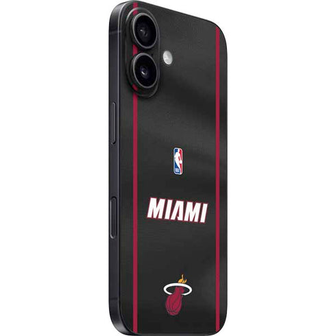 NBA Miami Heat Jersey iPhone 16 Plus Skin
