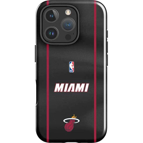 NBA Miami Heat Jersey iPhone 16 Pro Impact Case