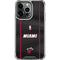 NBA Miami Heat Jersey iPhone 16 Pro Max Clear Case