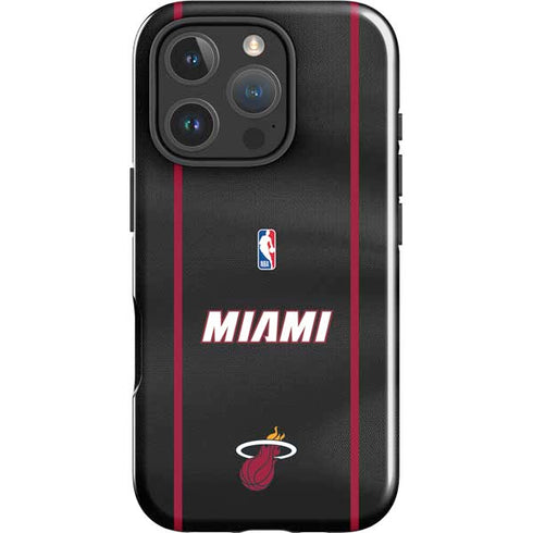 NBA Miami Heat Jersey iPhone 16 Pro Max Impact Case