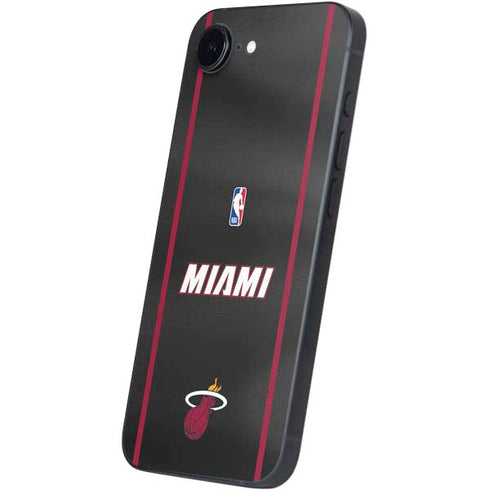 NBA Miami Heat Jersey iPhone 16e Skin