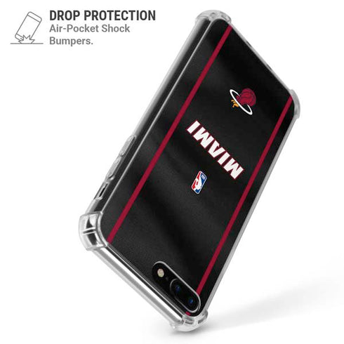 NBA Miami Heat Jersey iPhone 7/8 Plus Clear Case