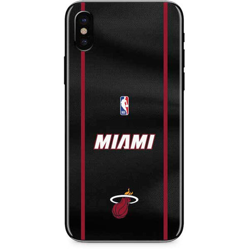 NBA Miami Heat Jersey iPhone X Skin