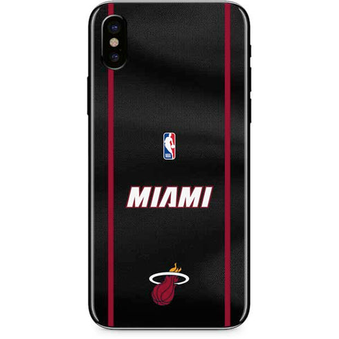 NBA Miami Heat Jersey iPhone XS Skin