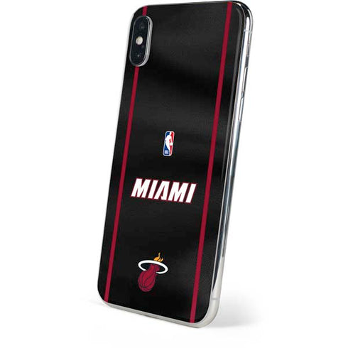 NBA Miami Heat Jersey iPhone XS Skin