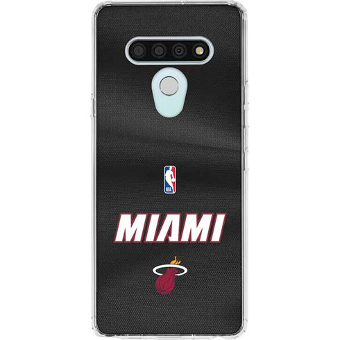 NBA Miami Heat Jersey LG Stylo 6 Clear Case