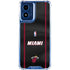 NBA Miami Heat Jersey Moto G 5G (2024) Clear Case