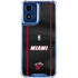NBA Miami Heat Jersey Moto G Play 4G (2024) Clear Case