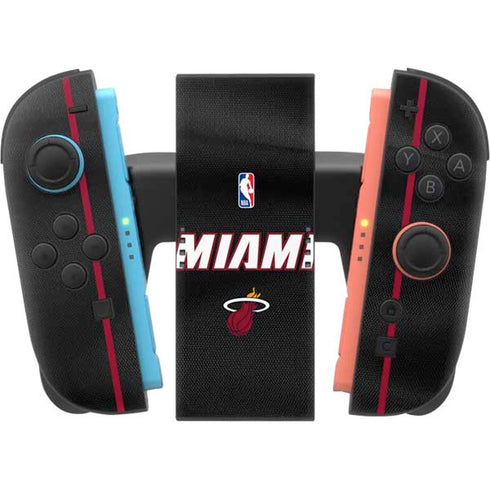 NBA Miami Heat Jersey Nintendo Switch 2 (2025) Joy-Con Controller Skin