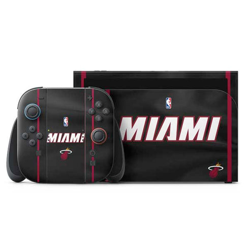 NBA Miami Heat Jersey Nintendo Switch 2 (2025) with Joy-Con Skin