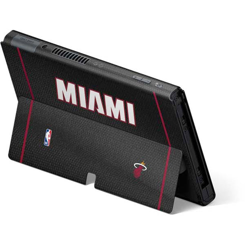 NBA Miami Heat Jersey Nintendo Switch OLED (2021) Skin