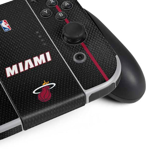 NBA Miami Heat Jersey Nintendo Switch OLED (2021) Skin