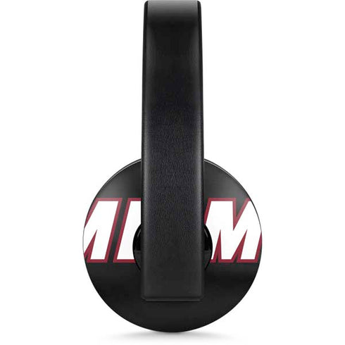 NBA Miami Heat Jersey PlayStation 4 Gold Wireless Headset Skin