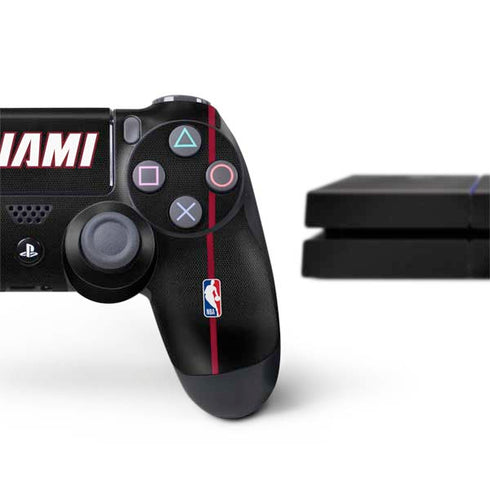 NBA Miami Heat Jersey PS4 Console and Controller Bundle Skin