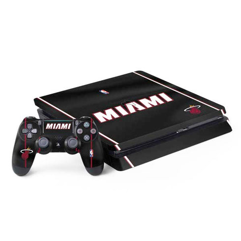 NBA Miami Heat Jersey PS4 Slim Bundle Skin