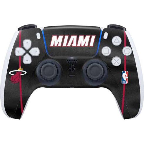 NBA Miami Heat Jersey PS5 Controller Skin