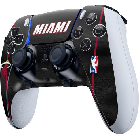 NBA Miami Heat Jersey PS5 DualSense Edge Pro Controller Skin