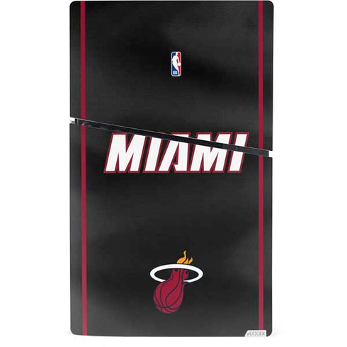 NBA Miami Heat Jersey PS5 Slim Digital Edition Console Skin
