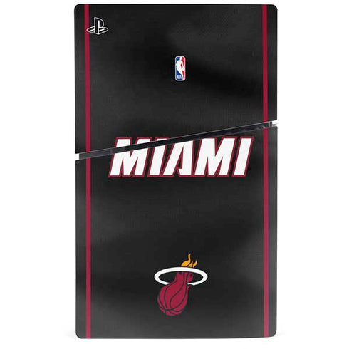 NBA Miami Heat Jersey PS5 Slim Disk Bundle Skin