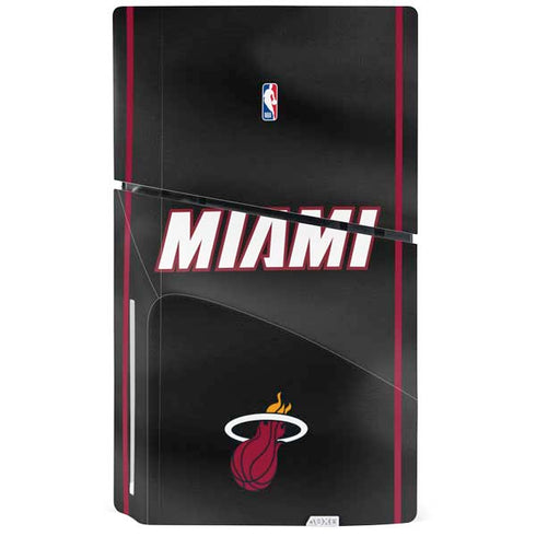 NBA Miami Heat Jersey PS5 Slim Disk Console Skin