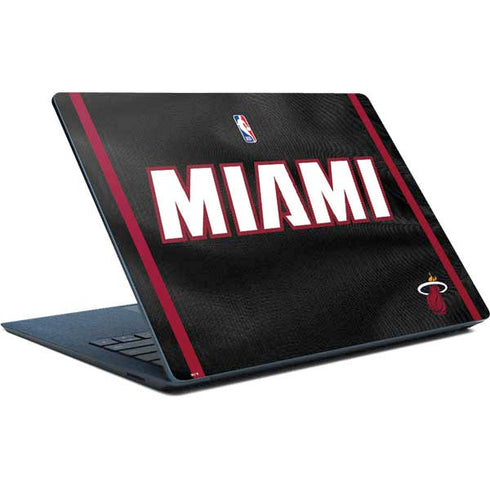 NBA Miami Heat Jersey Surface Laptop Skin