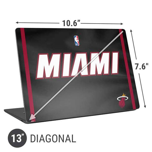 NBA Miami Heat Jersey Universal Laptop 13in (10.6 x 7.6in) Skin
