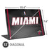 NBA Miami Heat Jersey Universal Laptop 13in (10.6 x 7.6in) Skin