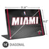 NBA Miami Heat Jersey Universal Laptop 14in (11.4 x 8.2in) Skin