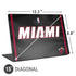 NBA Miami Heat Jersey Universal Laptop 15in (12.2 x 8.8in) Skin