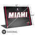 NBA Miami Heat Jersey Universal Laptop 16in (13 x 9.4in) Skin