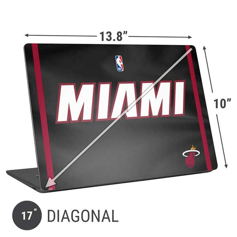 NBA Miami Heat Jersey Universal Laptop 17in (13.8 x 10in) Skin