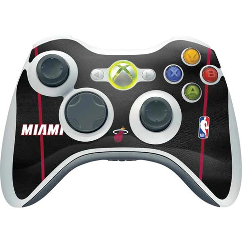 NBA Miami Heat Jersey Xbox 360 Wireless Controller Skin