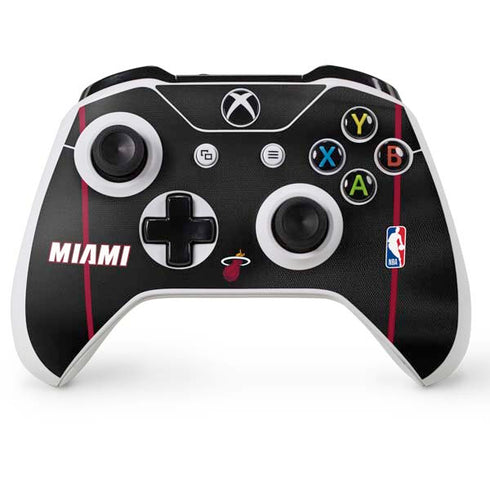 NBA Miami Heat Jersey Xbox One S Console and Controller Bundle Skin