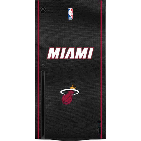 NBA Miami Heat Jersey Xbox Series X Console Skin