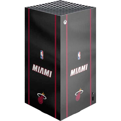 NBA Miami Heat Jersey XBox Series X Digital Edition Console Skin