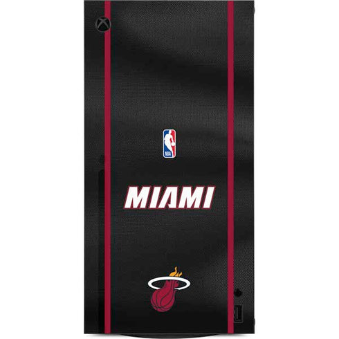 NBA Miami Heat Jersey XBox Series X Digital Edition Console Skin