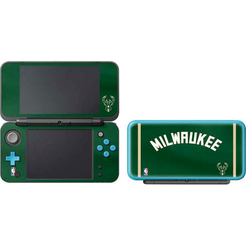 NBA Milwaukee Bucks Jersey Nintendo 2DS XL (2017) Skin