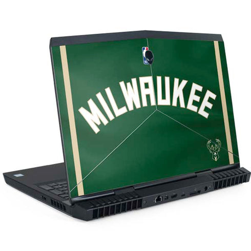 NBA Milwaukee Bucks Jersey Dell Alienware Skin