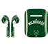 NBA Milwaukee Bucks Jersey Apple AirPods 2 Skin