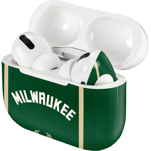 NBA Milwaukee Bucks Jersey AirPods Skins