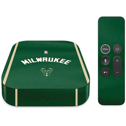 NBA Milwaukee Bucks Jersey Apple TV Skin